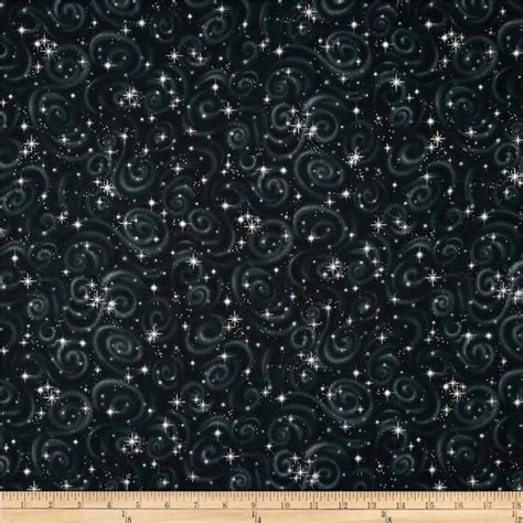 stargazers star texture black metallic fabric|Robert Kaufman Stargazer Fabric .